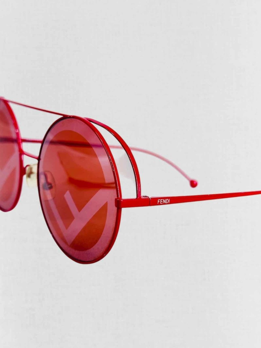 Fendi Glasses Red Fendi SL 7090 Q42 – Vintage Frames Company