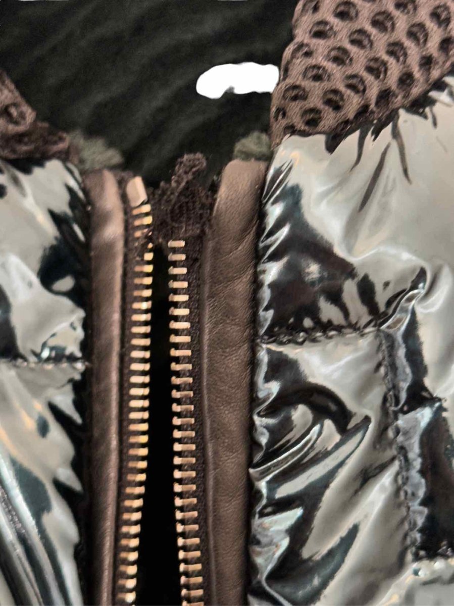 Pre - loved FENDI Reversible Green Size US 4 Jacket at Reems Closet