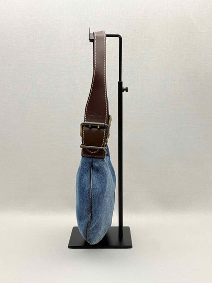 Pre-loved FENDI Vintage Blue Shoulder Bag at Reems Closet