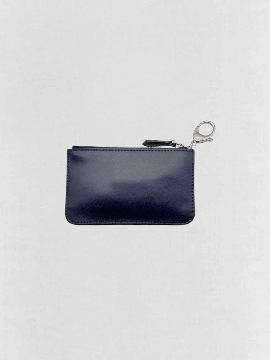 Pre - loved FENDI Vitello Liberty Blue Coin Wallet at Reems Closet