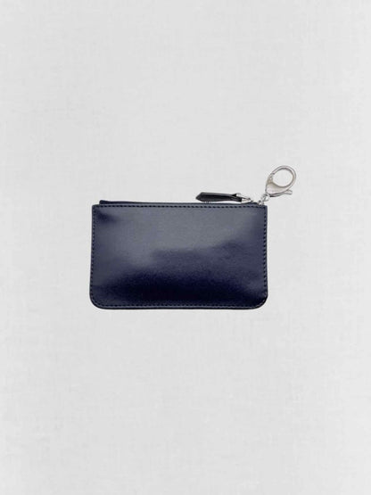 Pre - loved FENDI Vitello Liberty Blue Coin Wallet at Reems Closet