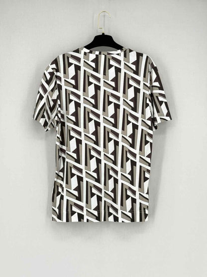 Pre - loved FENDI White Multicolor Size XSmall T-shirt at Reems Closet