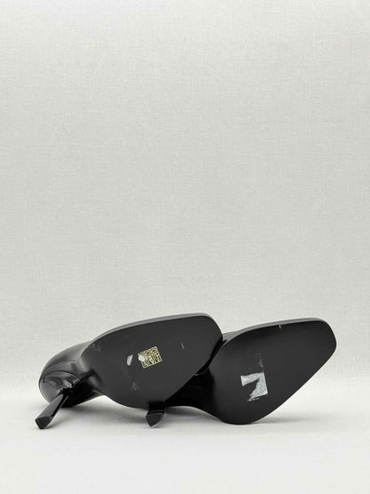 Pre - loved FERRAGAMO Anser X5 Black Size EU 39 Pumps at Reems Closet