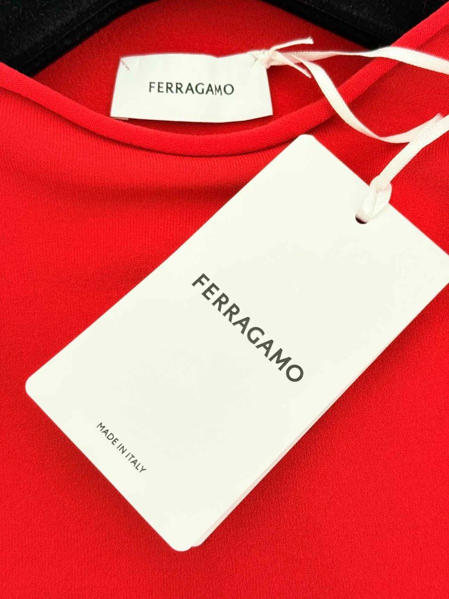 Pre - loved FERRAGAMO Red Size Medium Sweatshirt at Reems Closet