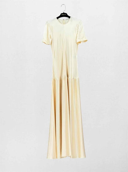 Pre-loved FFORME Clodia Peach Size US 4 Long Dress at Reems Closet