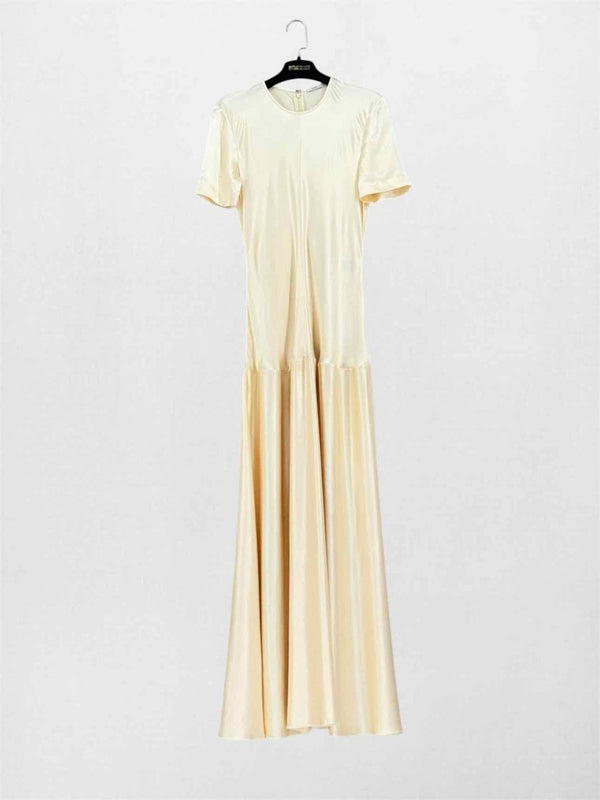 Pre-loved FFORME Clodia Peach Size US 4 Long Dress at Reems Closet