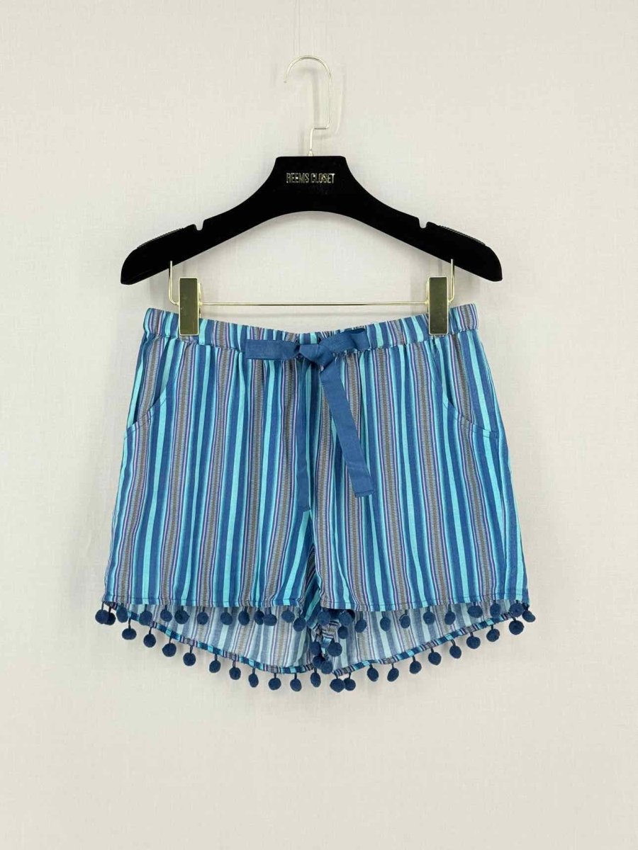 Pre - loved FIGUE Blue Multicolor Size XSmall Top & Shorts Outfit at Reems Closet