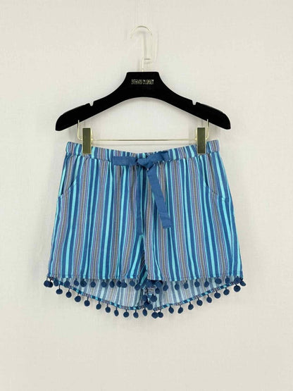 Pre - loved FIGUE Blue Multicolor Size XSmall Top & Shorts Outfit at Reems Closet