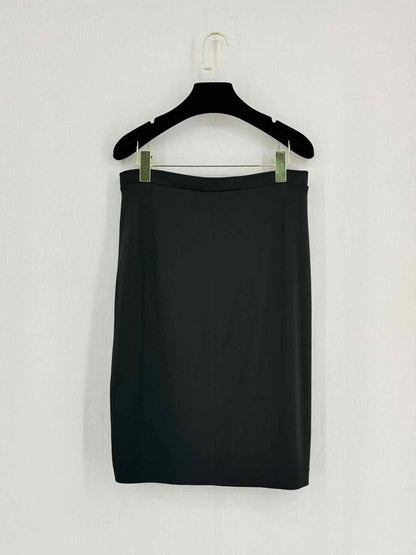 Pre - loved FILIPPA K Black Size Large Knee Length Skirt at Reems Closet