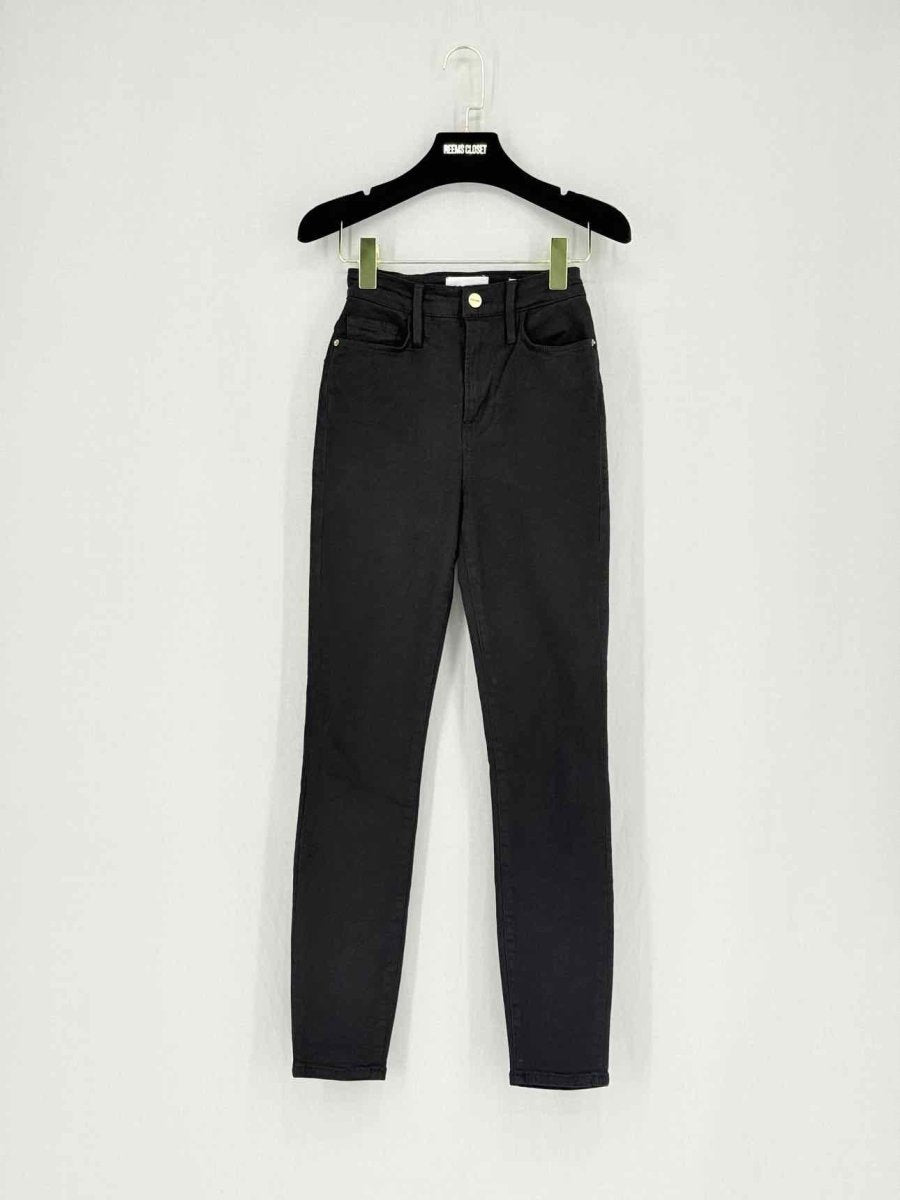 Pre - loved FRAME Black Size 23 Jeans at Reems Closet