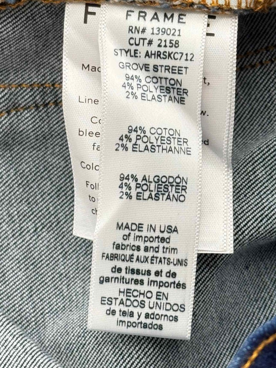 Pre - loved FRAME Blue Size 29 Jeans at Reems Closet