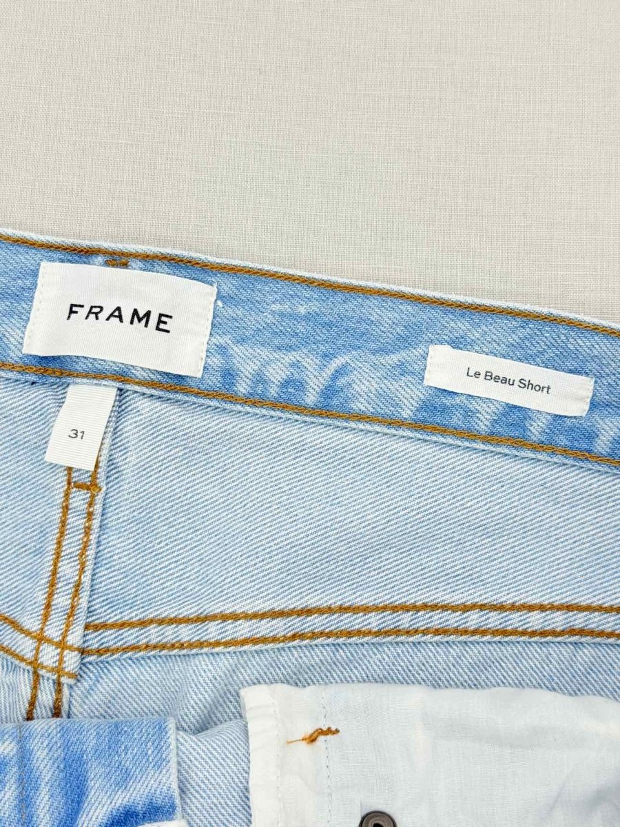 Pre - loved FRAME Denim Blue Size 31 Shorts at Reems Closet