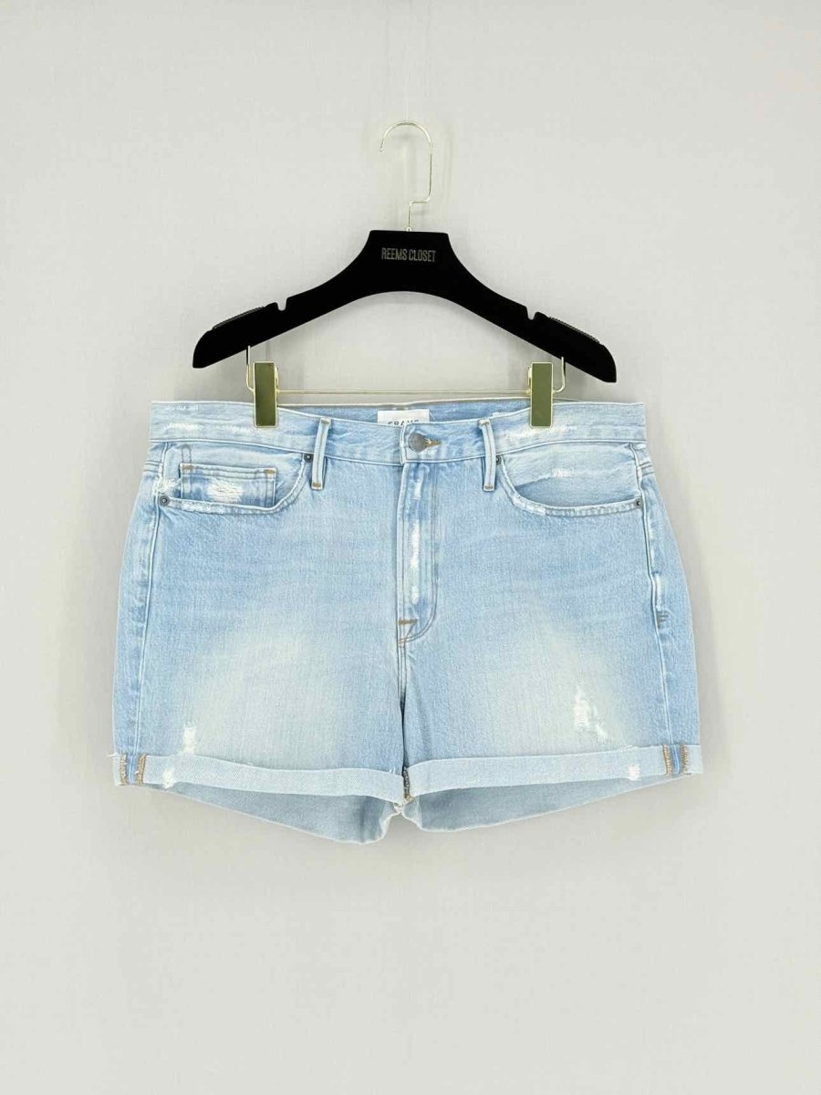 Pre - loved FRAME Denim Blue Size 31 Shorts at Reems Closet