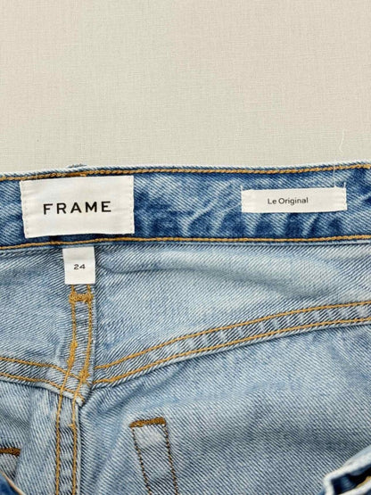 Pre-loved FRAME Le Original Blue Size 24 Jeans at Reems Closet