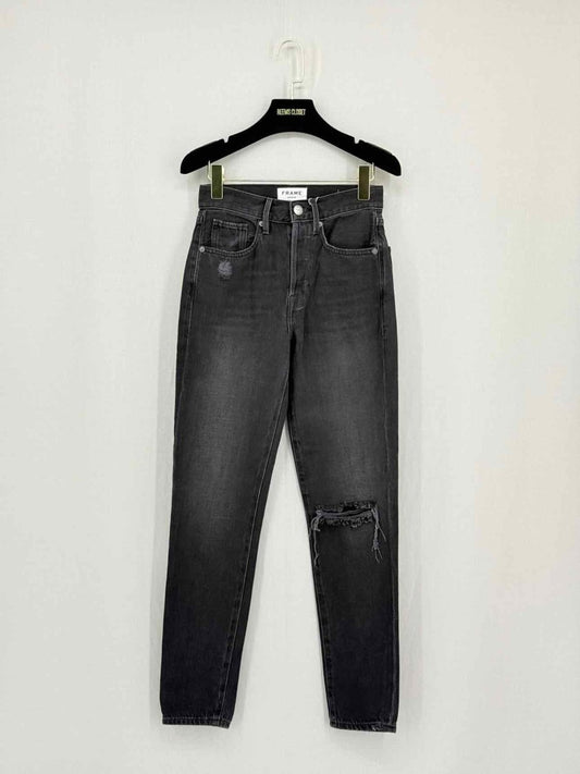 Pre - loved FRAME Le Original Skinny Black Size 24 Jeans at Reems Closet