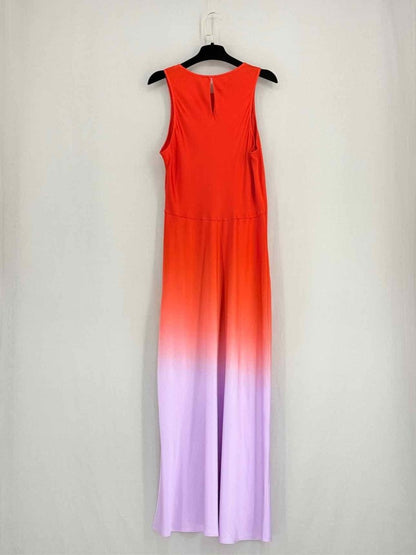 Pre - loved FRAME Red & Purple Size US 10 Long Dress at Reems Closet