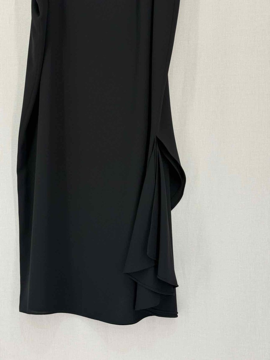 Pre-loved FRANK USHER Black Size US 16 Long Skirt at Reems Closet