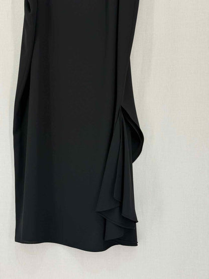 Pre-loved FRANK USHER Black Size US 16 Long Skirt at Reems Closet