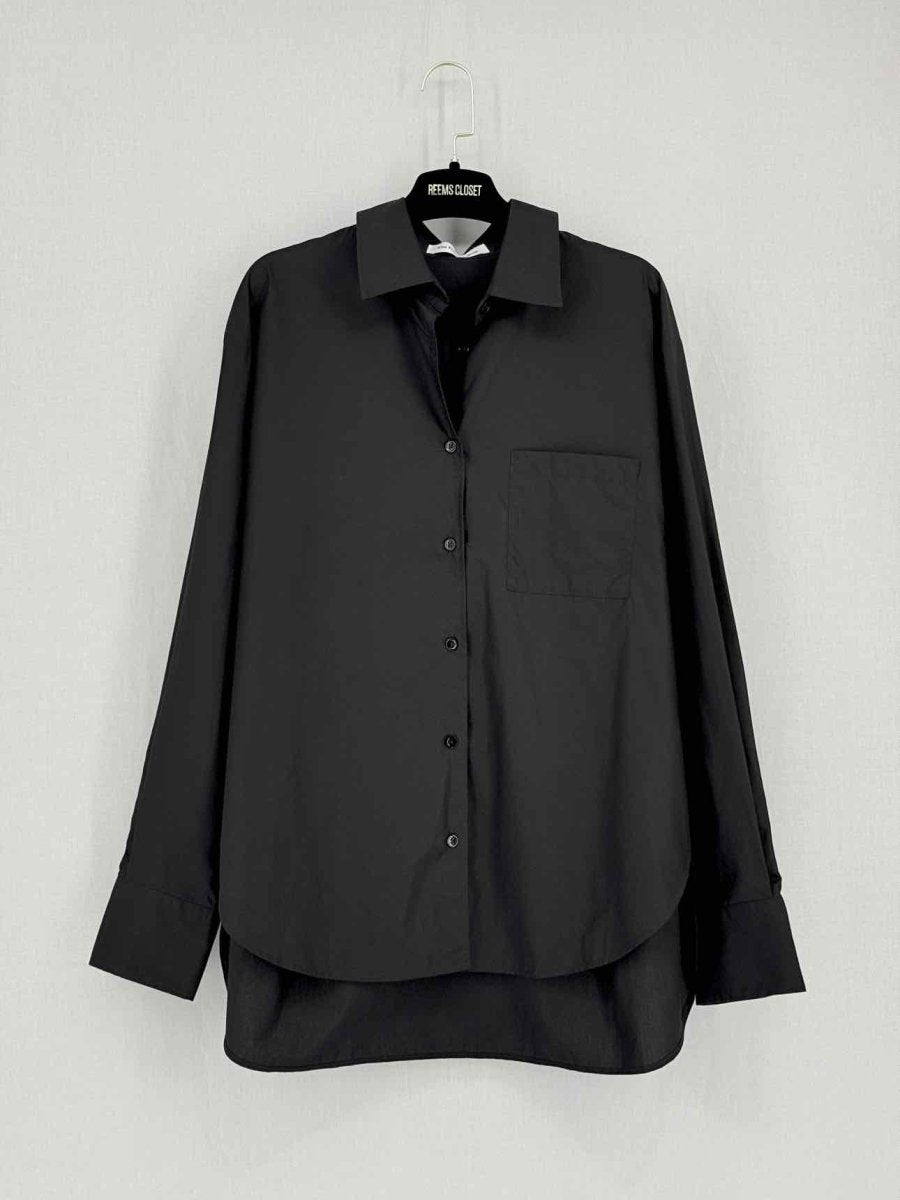 Pre - loved FRANKIE SHOP Black Size Small Shirt at Reems Closet