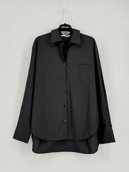 Pre - loved FRANKIE SHOP Black Size Small Shirt at Reems Closet