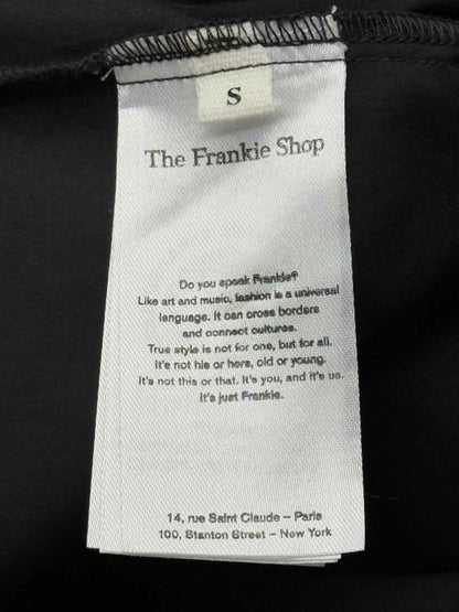 Pre - loved FRANKIE SHOP Black Size Small Shirt at Reems Closet