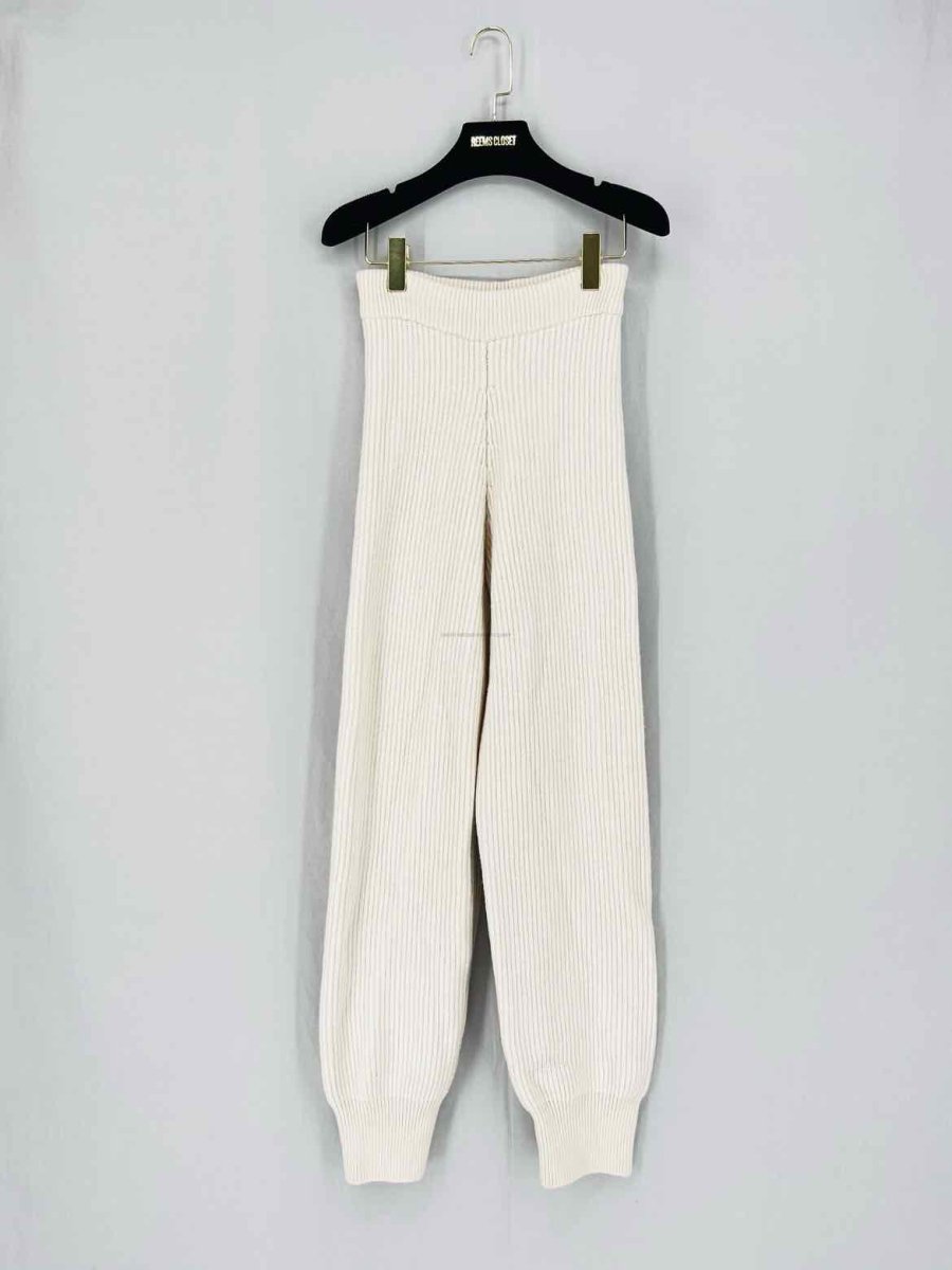 Pre - loved FRANKIE SHOP Off - white Size Small Pants at Reems Closet