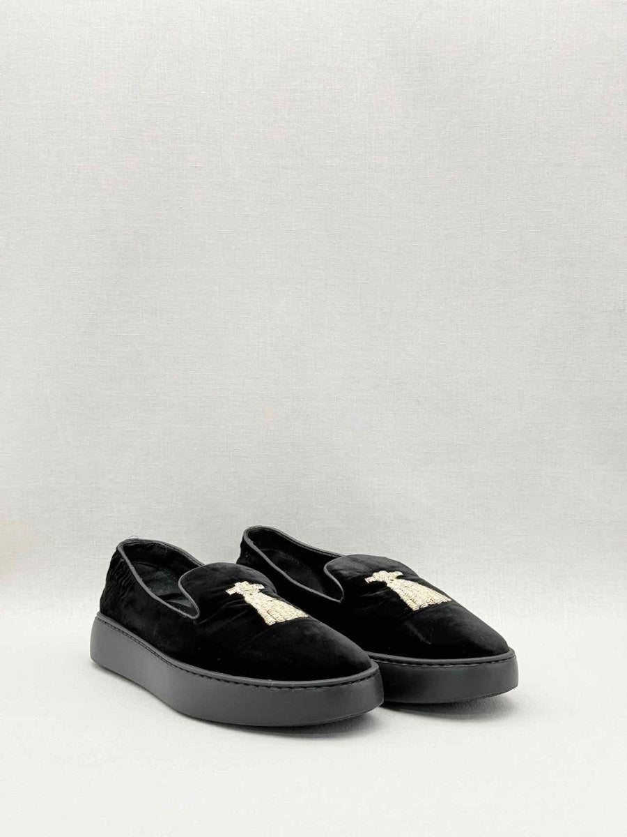 Pre-loved FRATELLI ROSSETTI Black Size EU 40 Loafers at Reems Closet