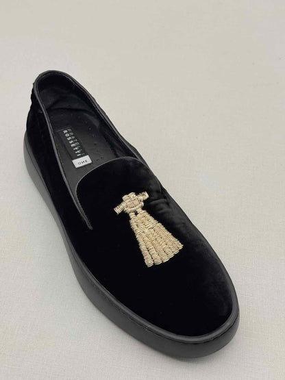 Pre-loved FRATELLI ROSSETTI Black Size EU 40 Loafers at Reems Closet