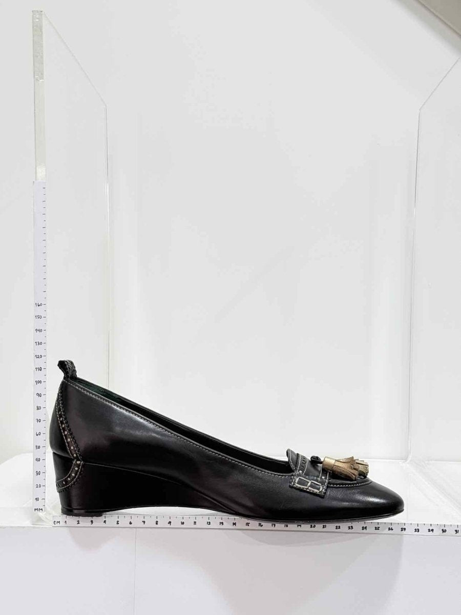 Pre-loved FRATELLI ROSSETTI Black Size EU 40 Wedges at Reems Closet