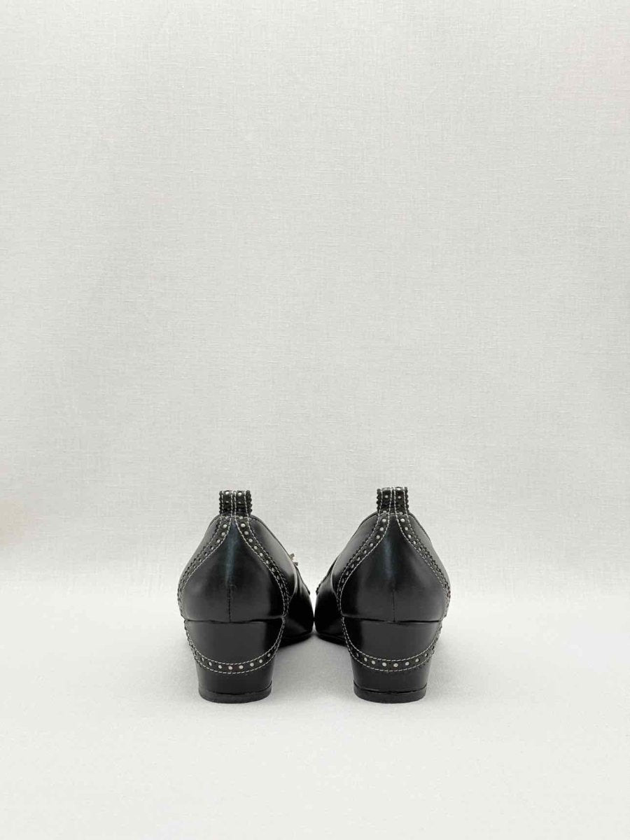Pre-loved FRATELLI ROSSETTI Black Size EU 40 Wedges at Reems Closet