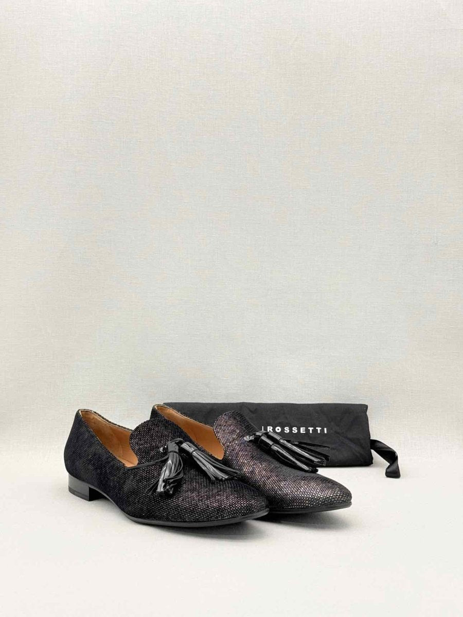 Pre-loved FRATELLI ROSSETTI Brera Black Size EU 40 Loafers at Reems Closet