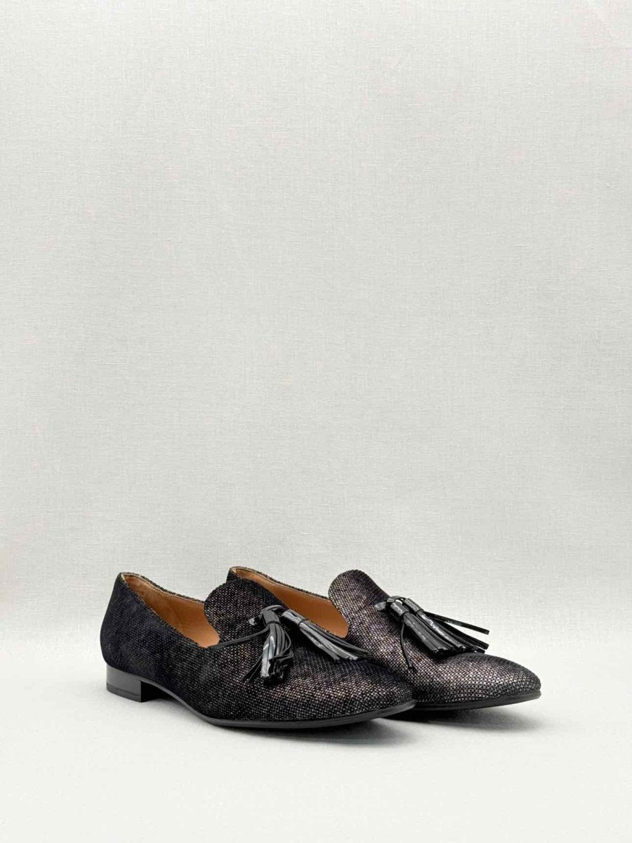 Pre-loved FRATELLI ROSSETTI Brera Black Size EU 40 Loafers at Reems Closet