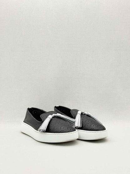 Pre-loved FRATELLI ROSSETTI Hobo Sport Black Size EU 39 Loafers at Reems Closet