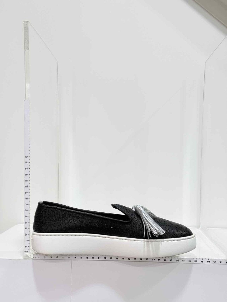 Pre-loved FRATELLI ROSSETTI Hobo Sport Black Size EU 39 Loafers at Reems Closet