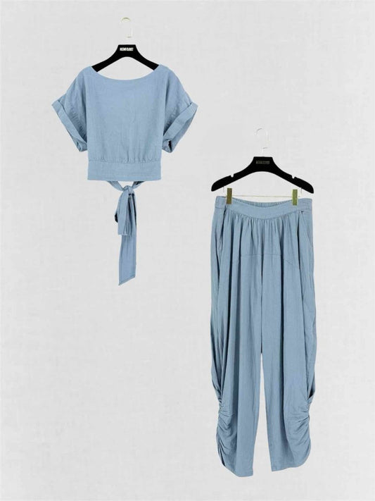 Pre-loved FREE PEOPLE Blue Size Large Outfit Set at Reems Closet