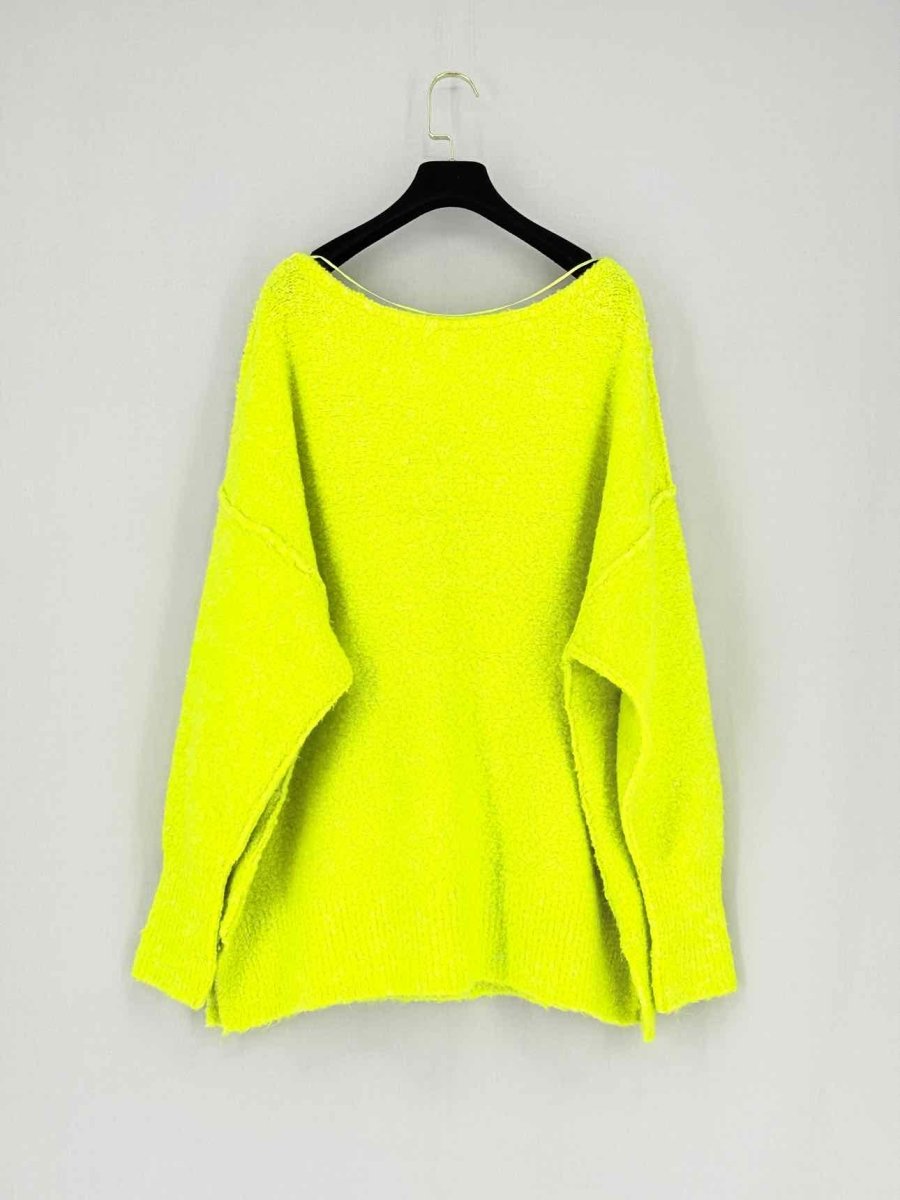 Pre - loved FREE PEOPLE Knit Yellow Size Small Jumper at Reems Closet