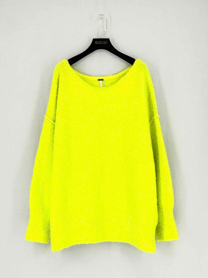 Pre - loved FREE PEOPLE Knit Yellow Size Small Jumper at Reems Closet