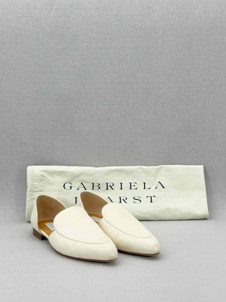 Pre - loved GABRIELA HEARST Cream Size EU 39 Flats at Reems Closet