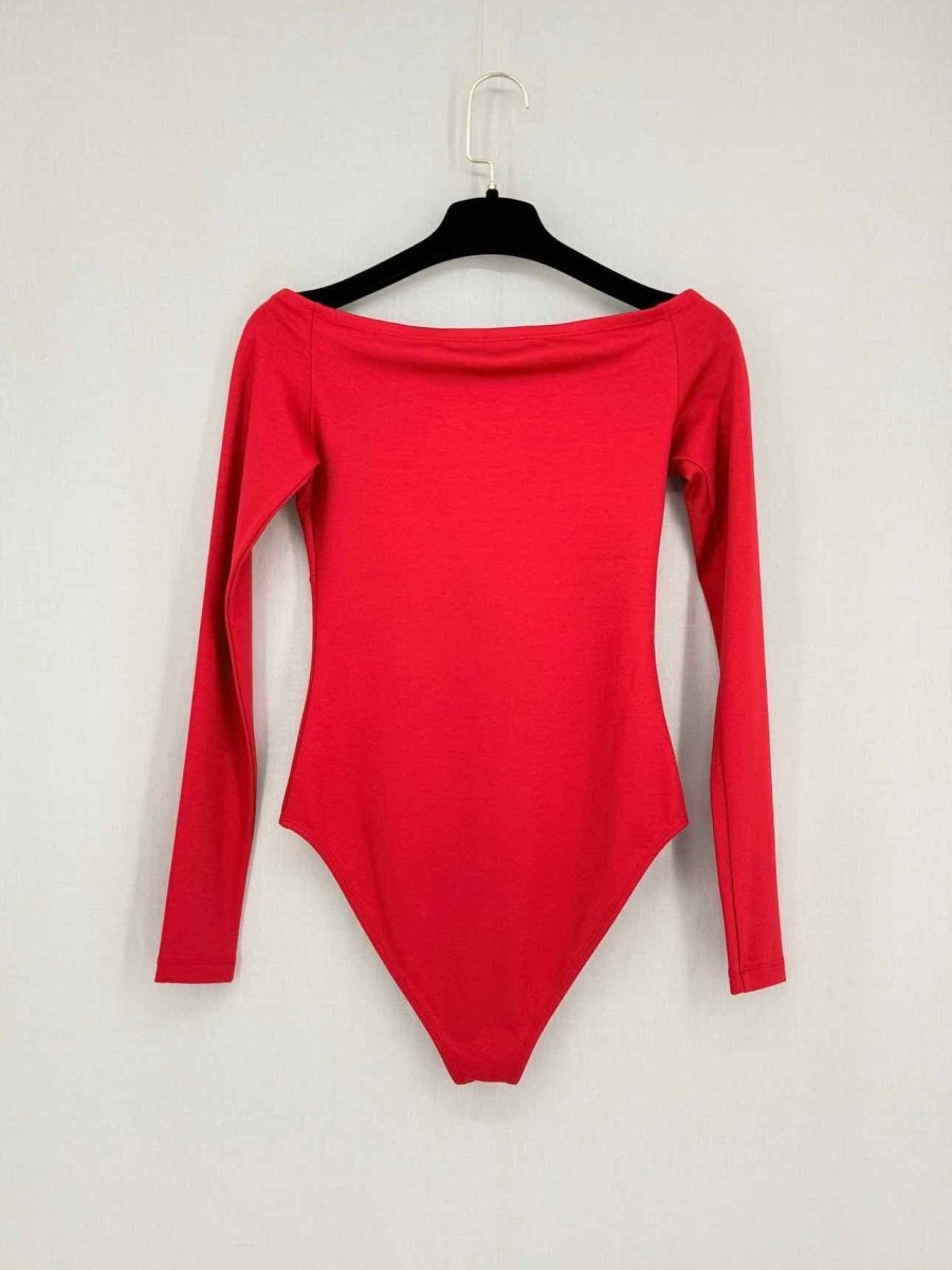 Pre - loved GABRIELA HEARST Emily Red Size Small Body Top at Reems Closet