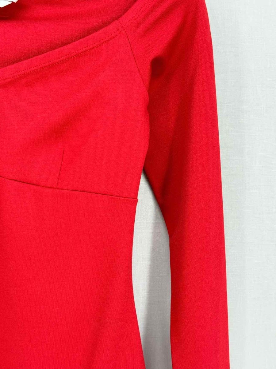 Pre - loved GABRIELA HEARST Emily Red Size Small Body Top at Reems Closet