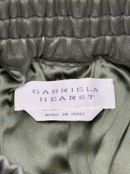 Pre - loved GABRIELA HEARST Khaki Size US 6 Pants at Reems Closet