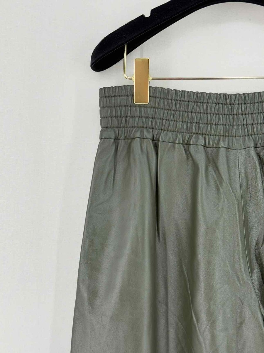 Pre - loved GABRIELA HEARST Khaki Size US 6 Pants at Reems Closet