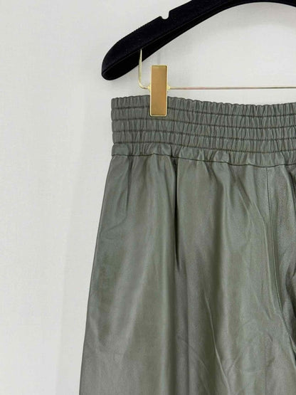 Pre - loved GABRIELA HEARST Khaki Size US 6 Pants at Reems Closet