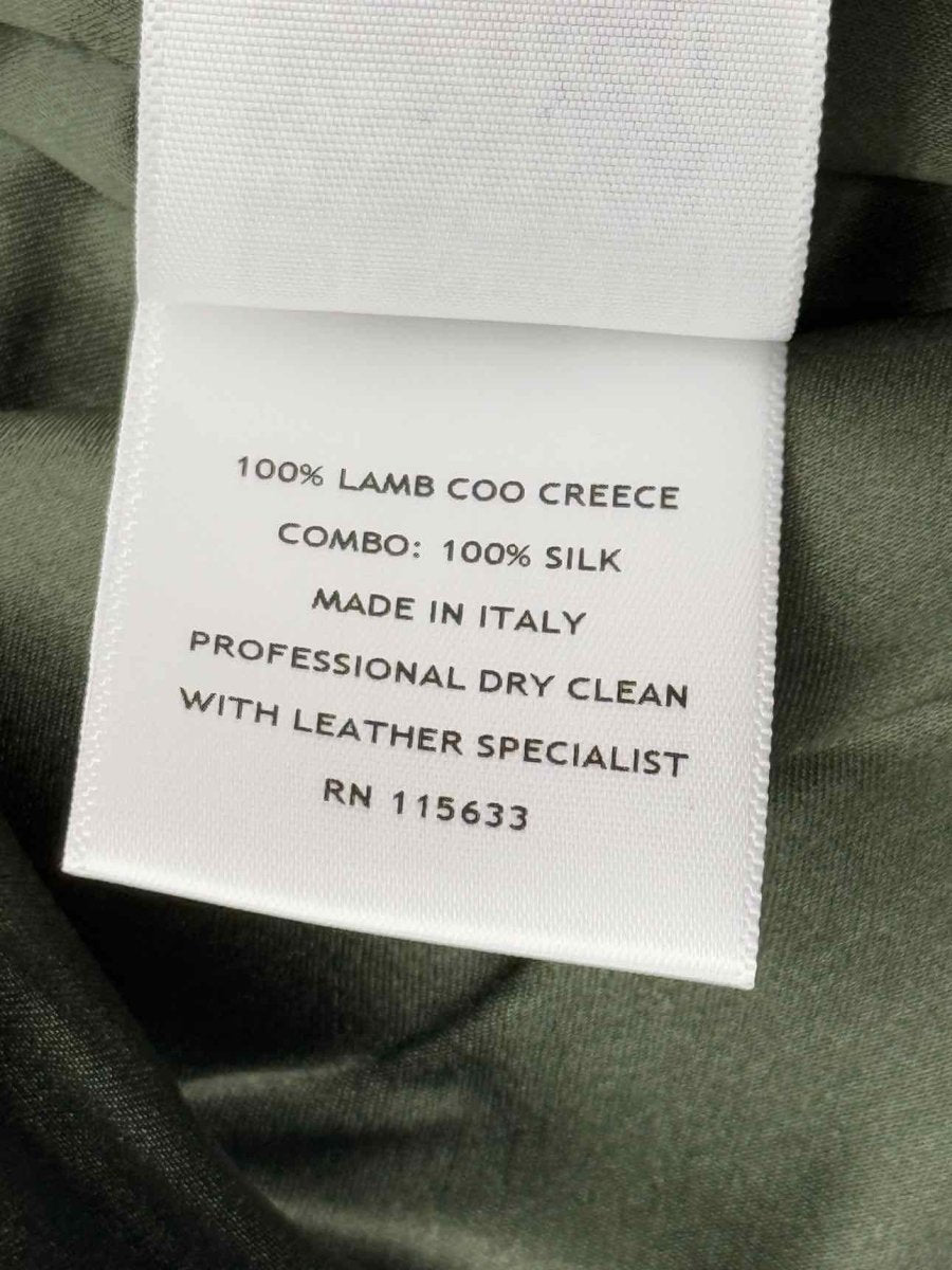 Pre - loved GABRIELA HEARST Khaki Size US 6 Pants at Reems Closet