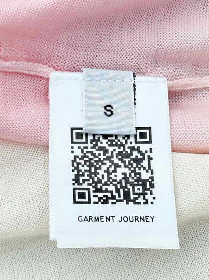 Pre - loved GABRIELA HEARST Pink & White Size Small Tank Top at Reems Closet