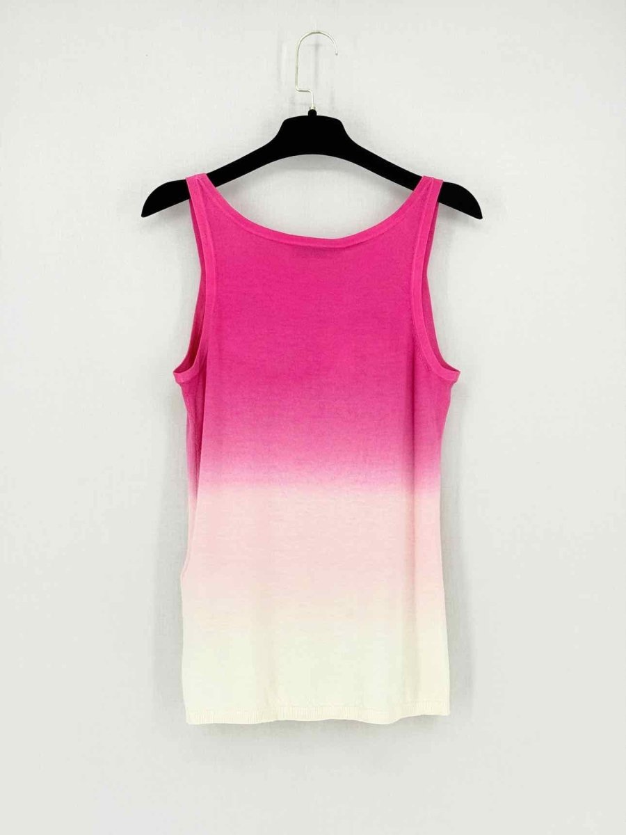 Pre - loved GABRIELA HEARST Pink & White Size Small Tank Top at Reems Closet