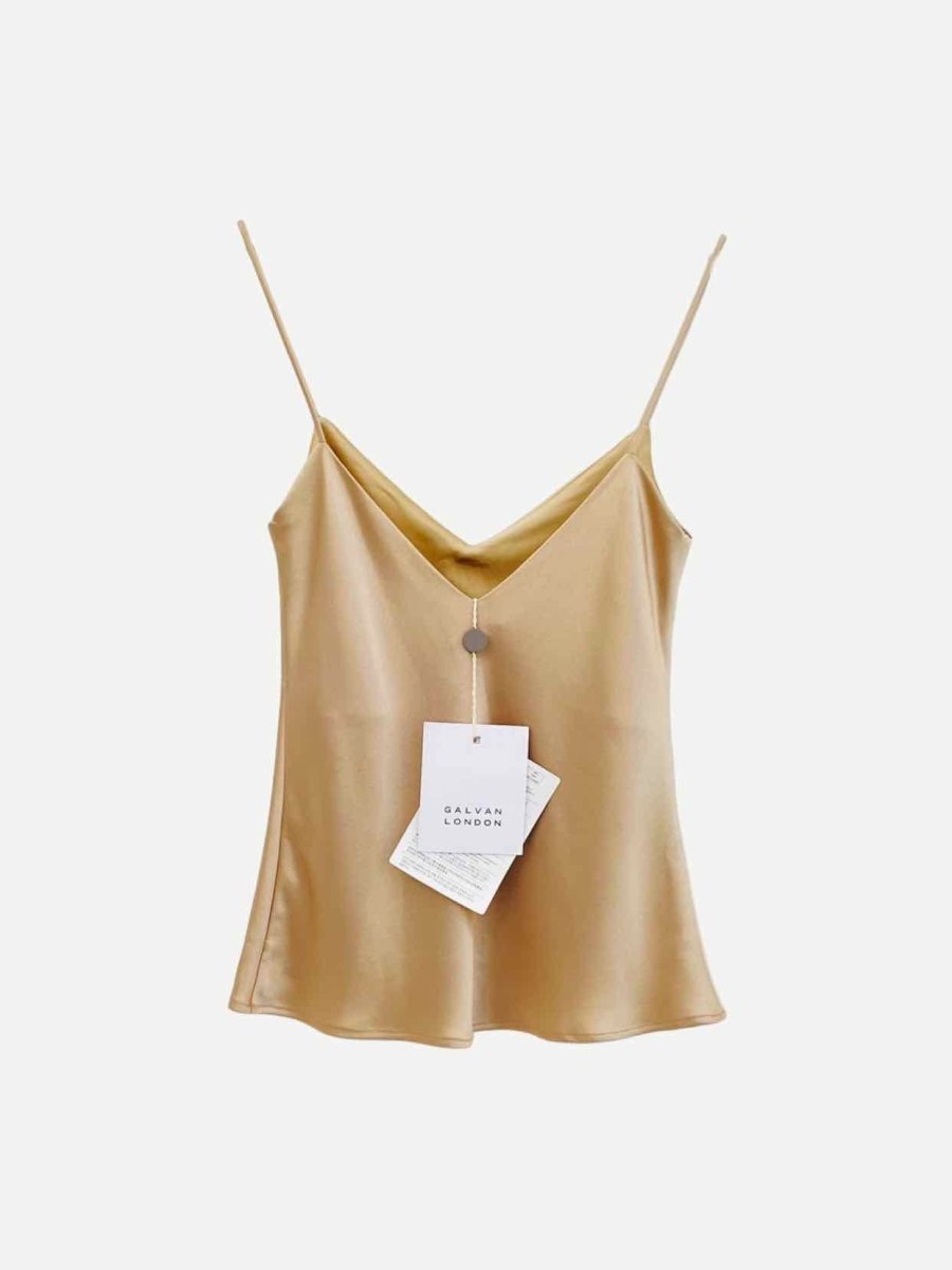 Pre - loved GALVAN LONDON Mocha Camisole at Reems Closet