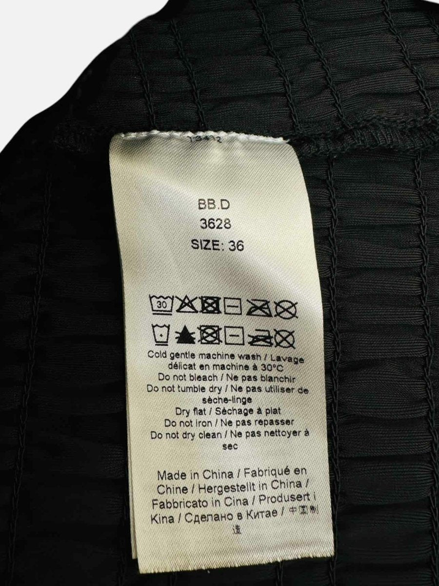 Pre - loved GANNI Black Knee Length Dress at Reems Closet