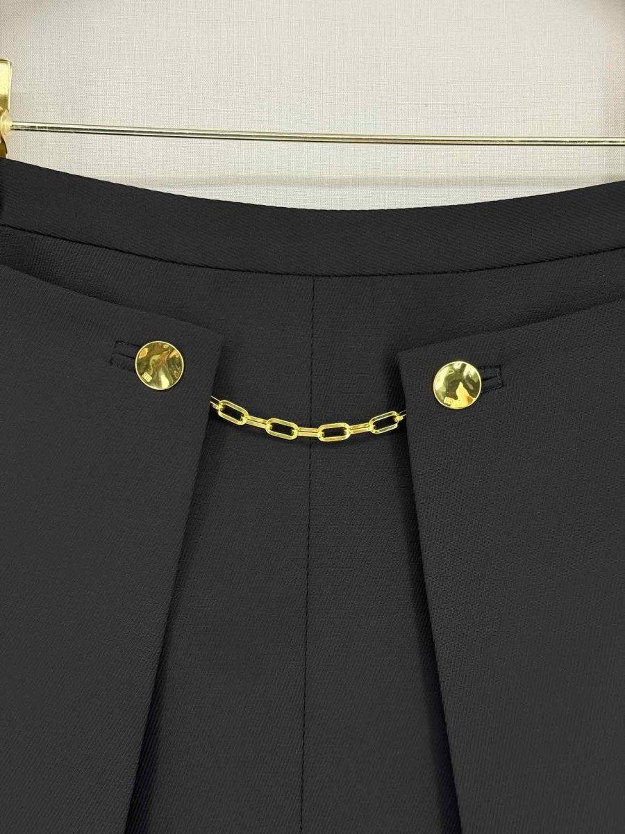 Pre - loved GANNI Black Size US 4 Skirt at Reems Closet