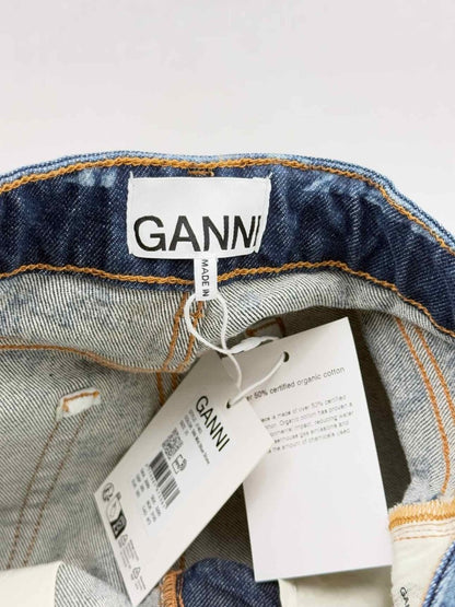 Pre - loved GANNI Blue Tie - dye Size 25 Jeans at Reems Closet